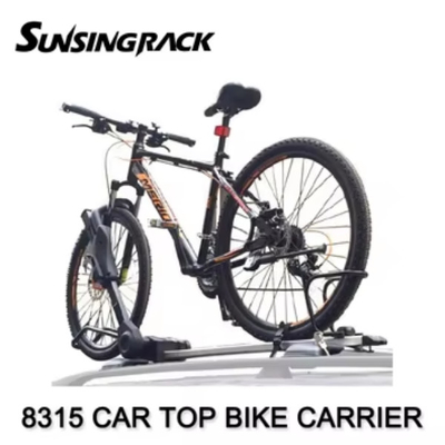 8315 New Design Durable 1-Bike Car Roof Mount Carrier Universal Aluminum Alloy 4x4 Accessory fit for Travel Luggage
