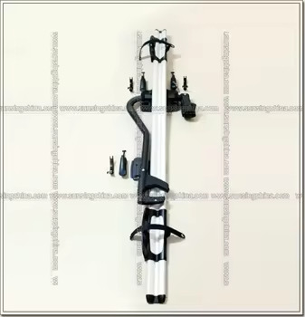 8305C2 Universal Bike Carrier Aluminum Alloy Car Top Roof Mount for 1 Bike Travel Luggage