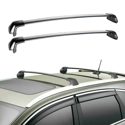 Black Aluminum Roof Rack Cross Bars Side Rails Compatible for Honda CRV 2012+